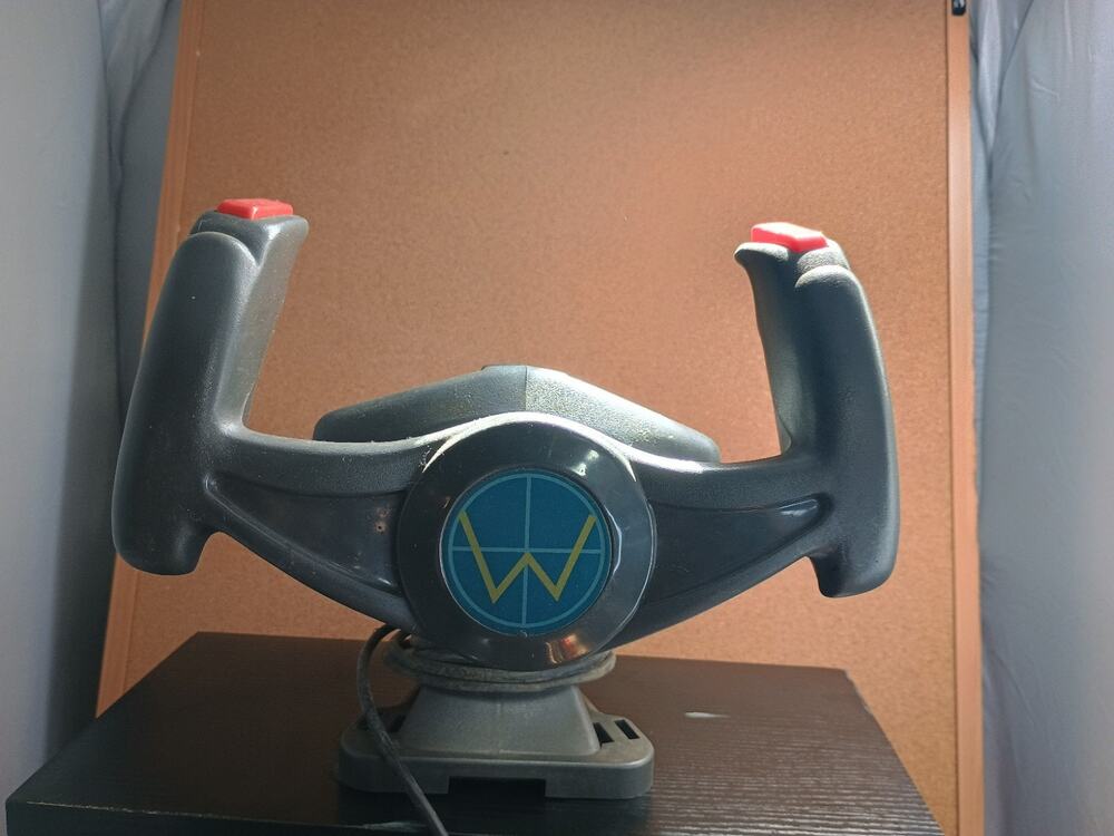 Vintage Inland Flight Yoke 5000 Video Game Controller Airplane Setup (UNTESTED)